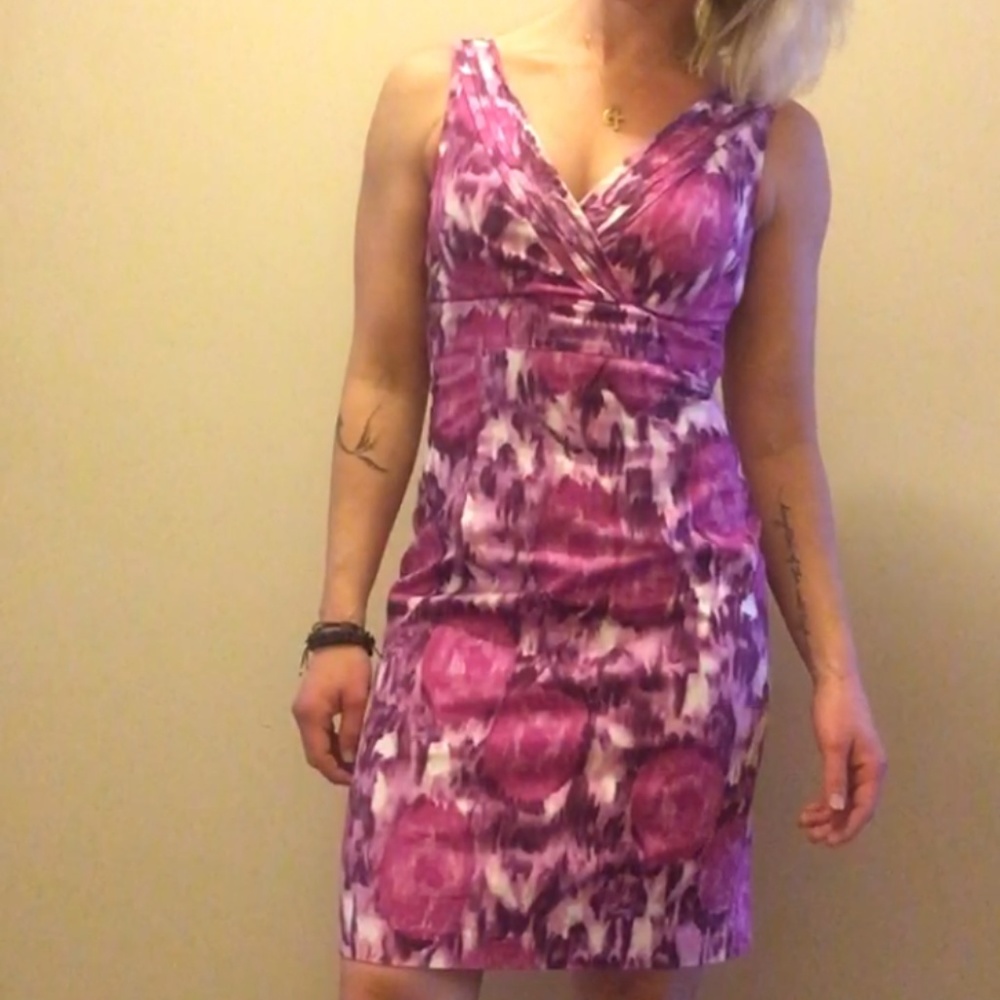 H&M - Pink Floral Dress